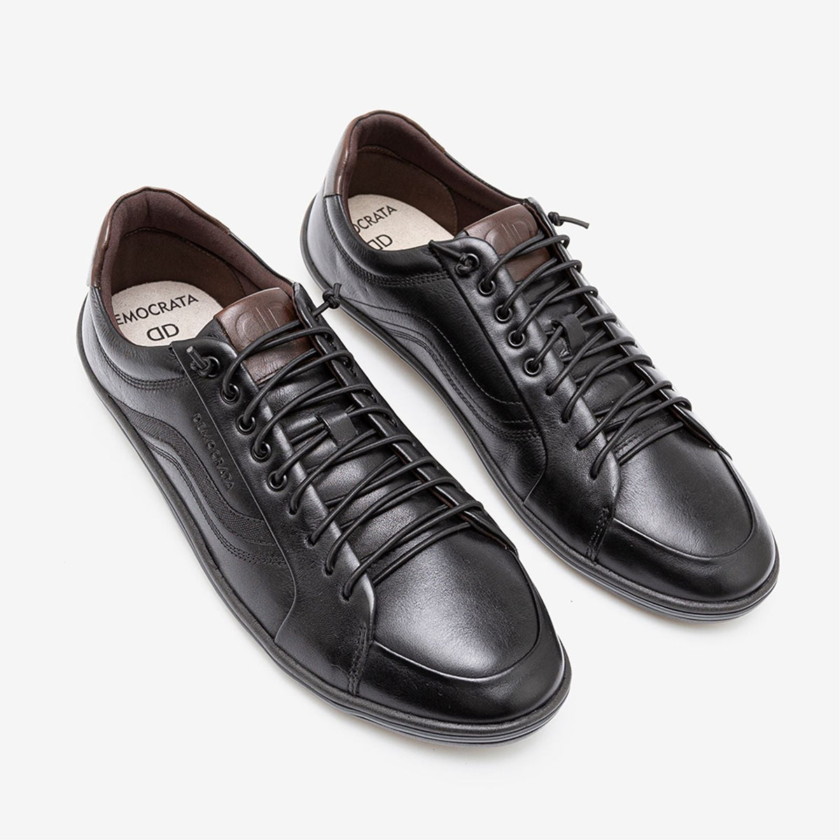 Sapatênis Denim Rave Preto/Marrom