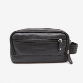 Necessaire Em Couro Preto