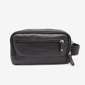 Necessaire Em Couro Preto