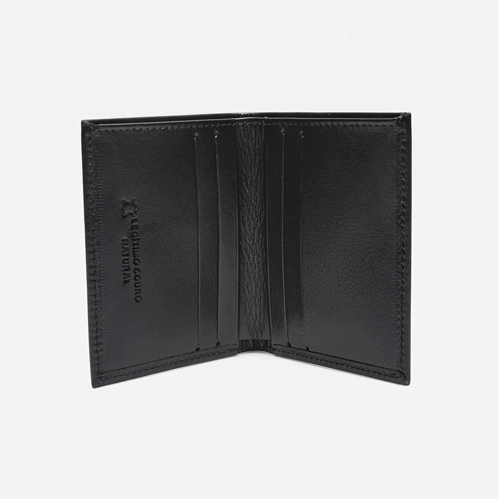 Carteira Metropolitan Em Couro Preto