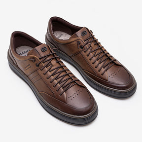 Sapatênis Denim Marrom City