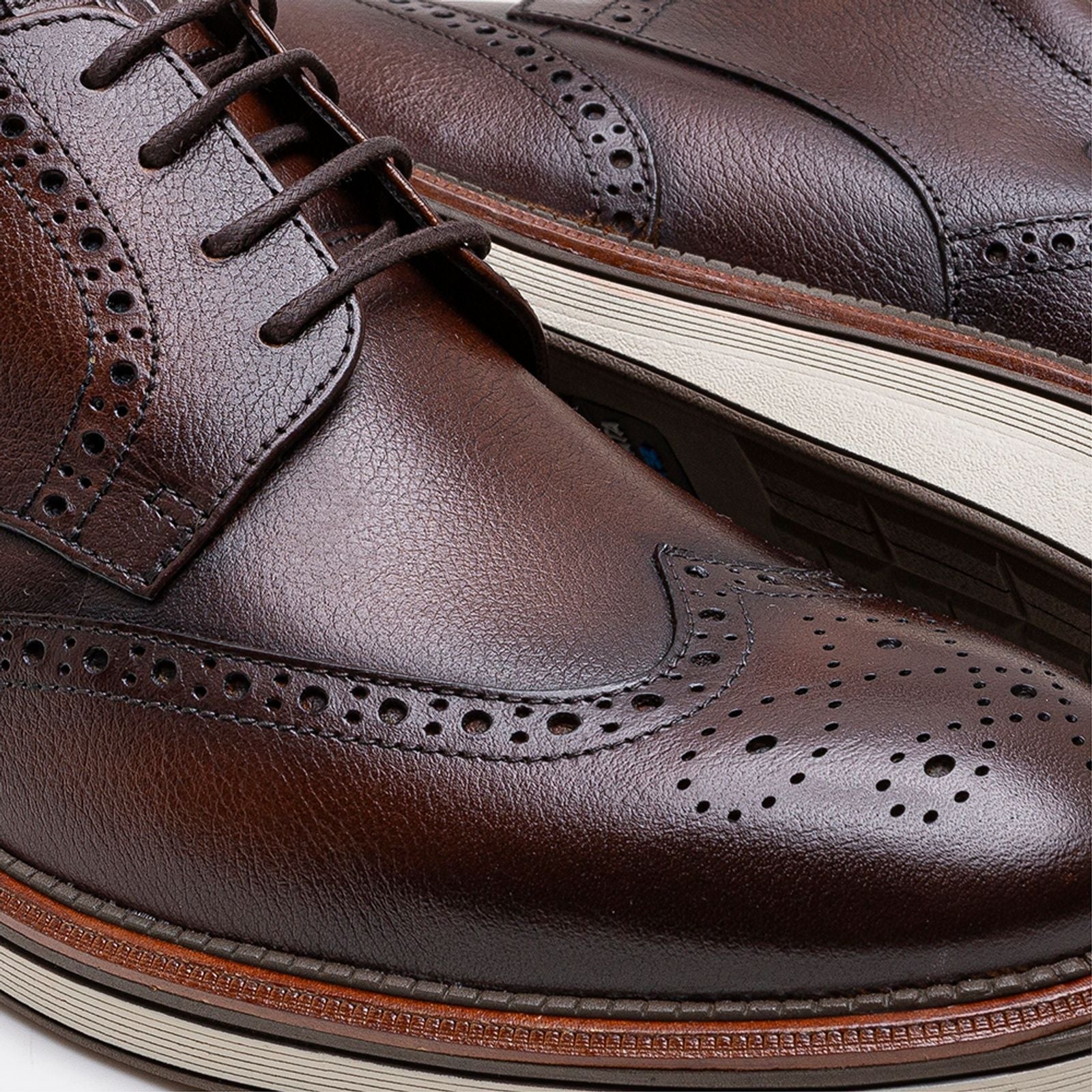 Sapato Metropolitan James Hi-Soft 32 Mogno