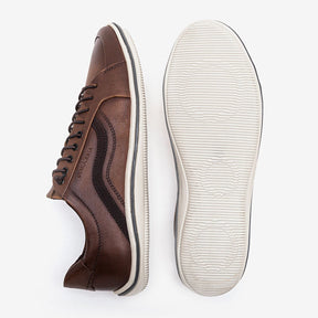 Sapatênis Denim Marrom Rave